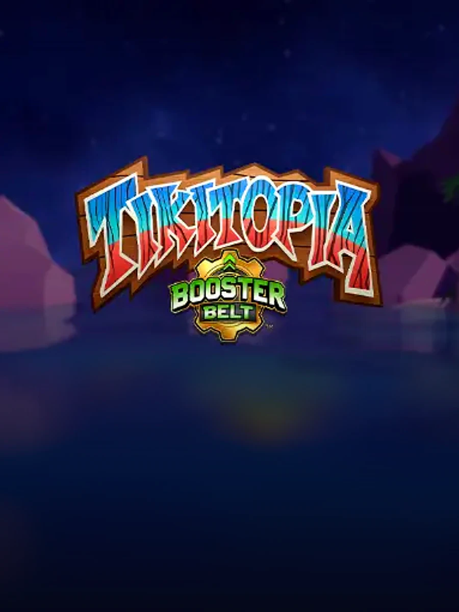 Tikitopia Booster Belt slot game artwork