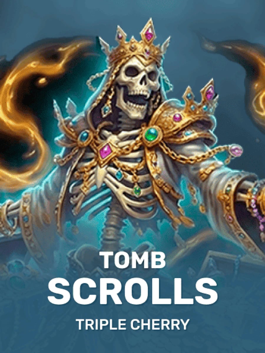 Tomb Scrolls slot game artwork