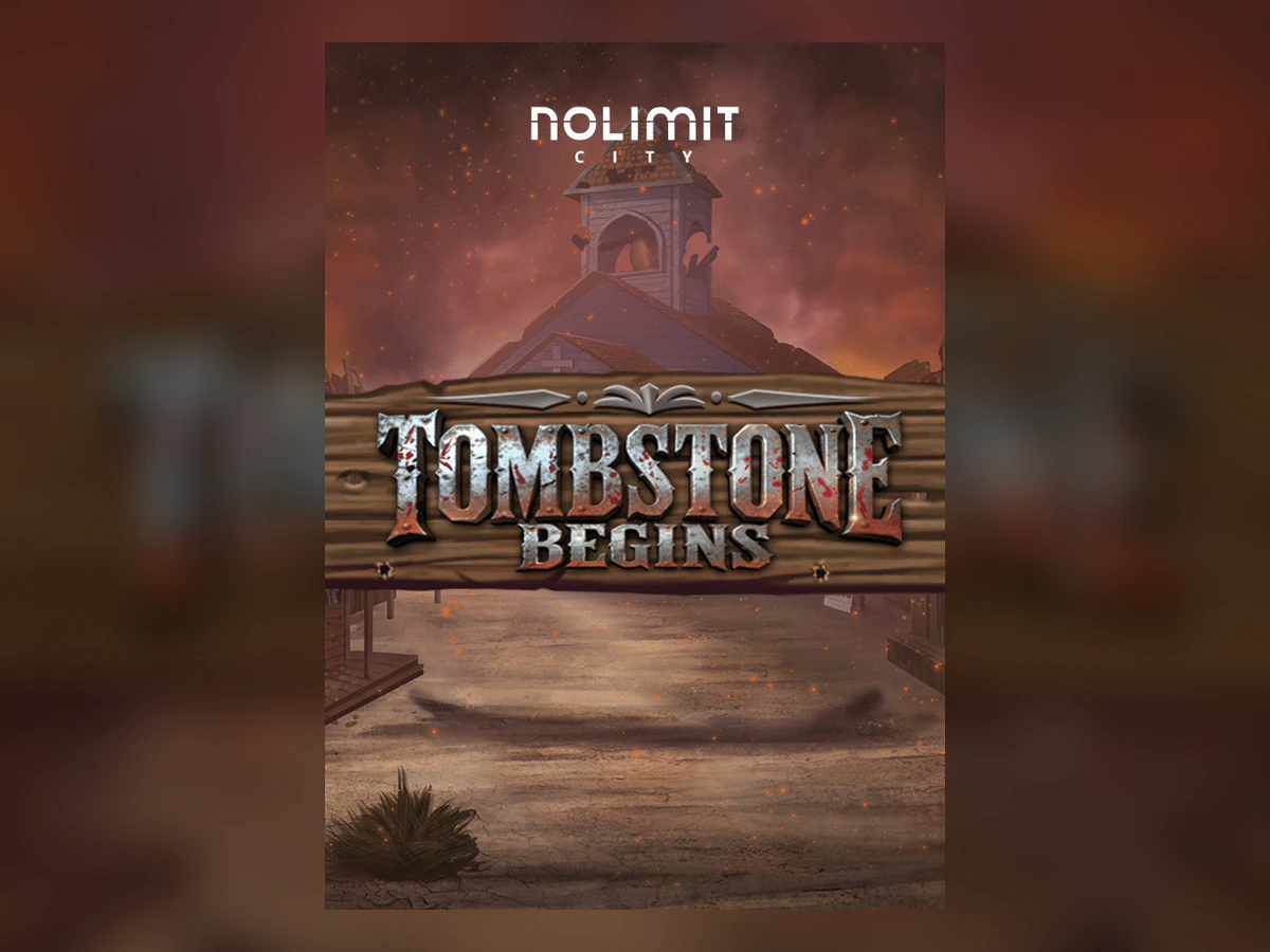 Tombstone Begins slot game artwork