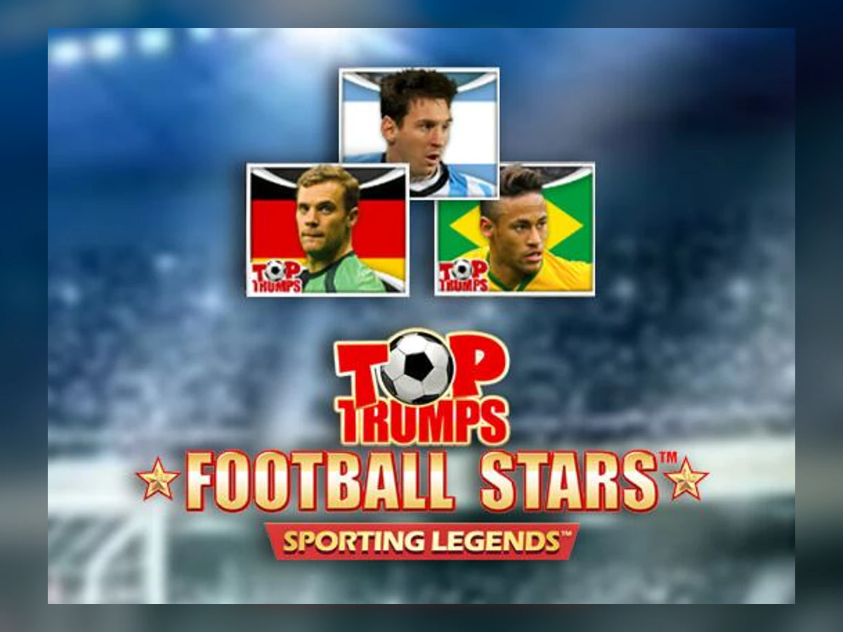 Top Trumps World Football Stars slot game artwork