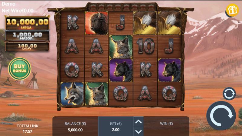 Totem Link slot game artwork