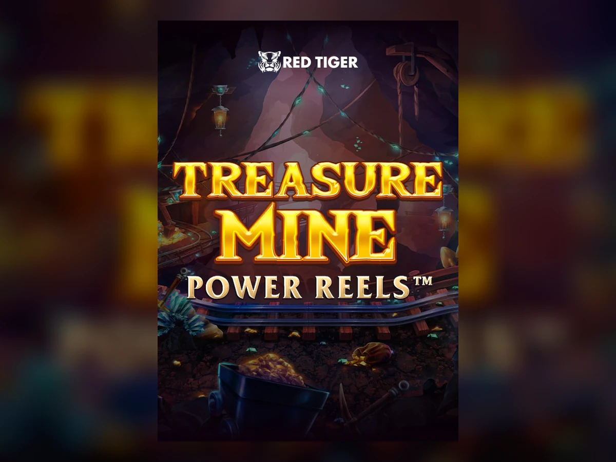 Treasure Mine Power Reels slot game artwork