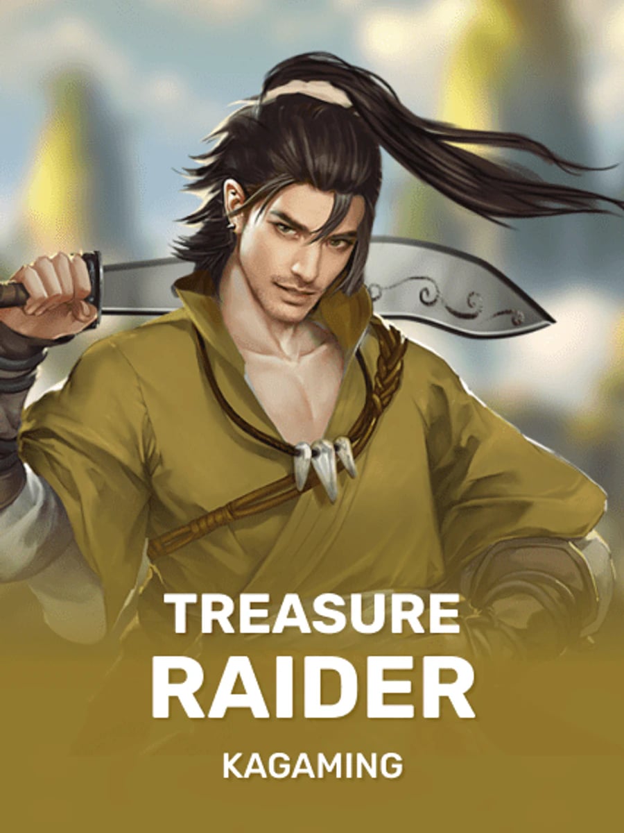 Treasure Raider slot game artwork
