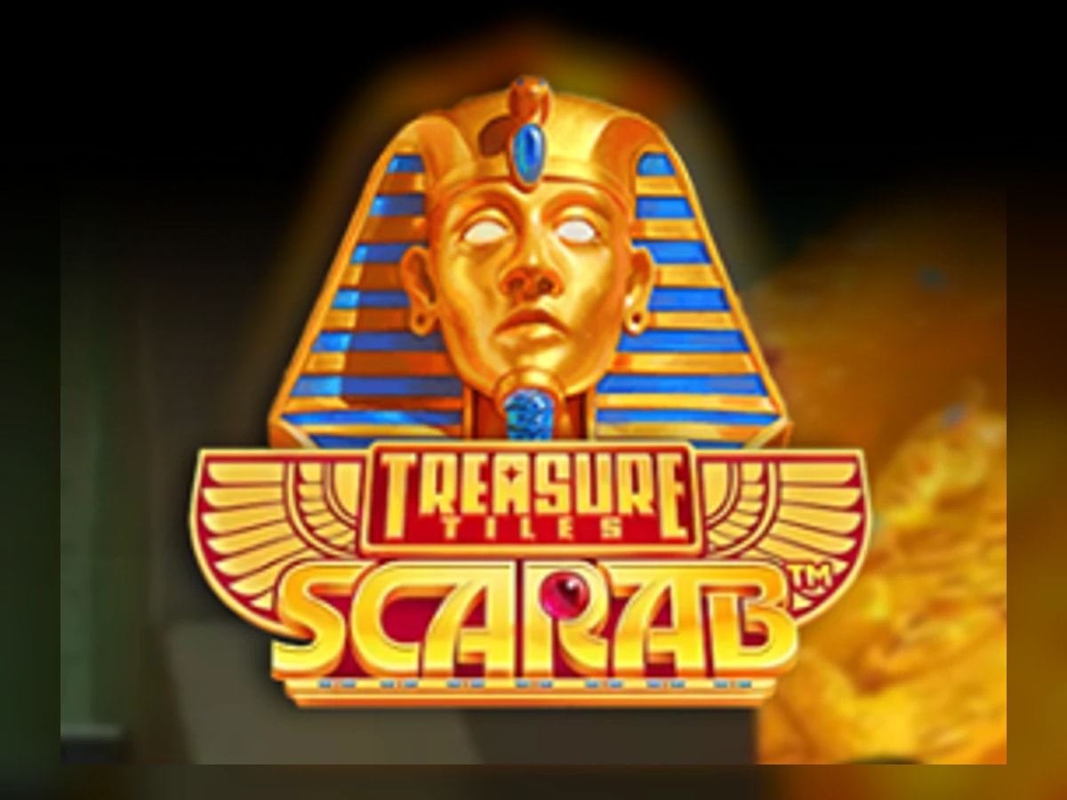 Treasure Tiles Scarab slot game artwork