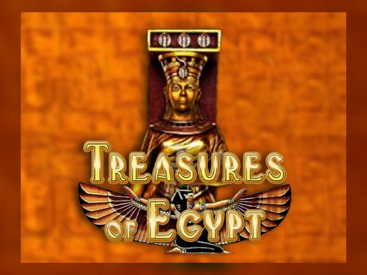 Treasures of Egypt by MERKUR GAMING slot game artwork