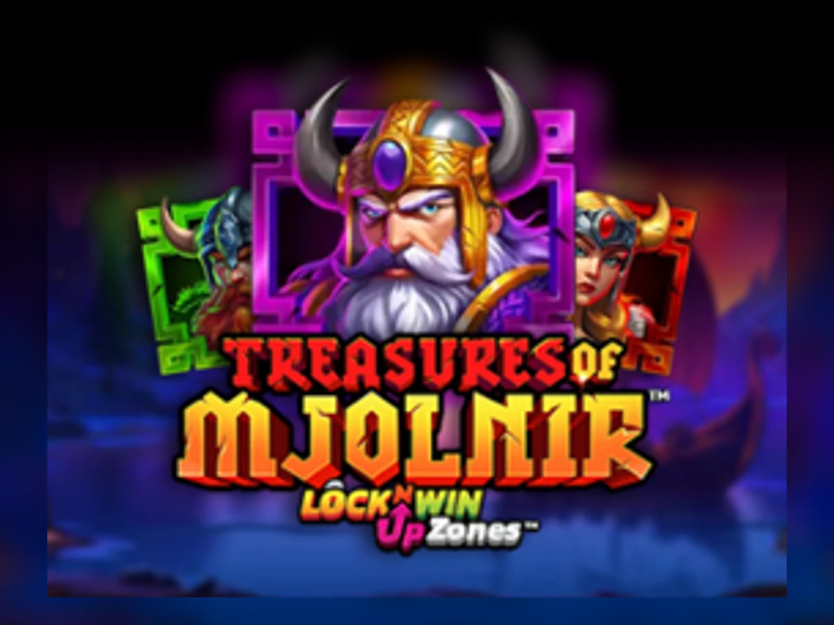 Treasures of Mjolnir slot game artwork