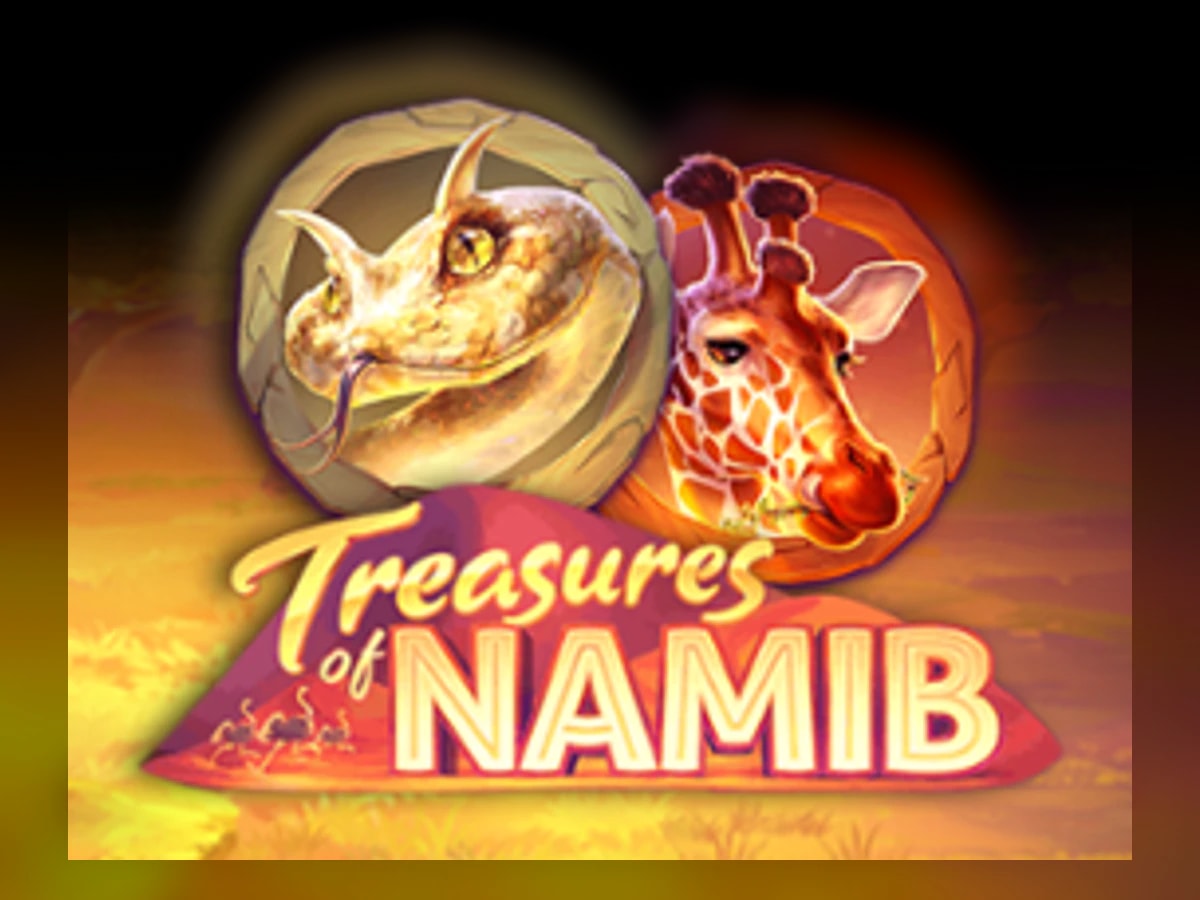 Treasures of Namib slot game artwork