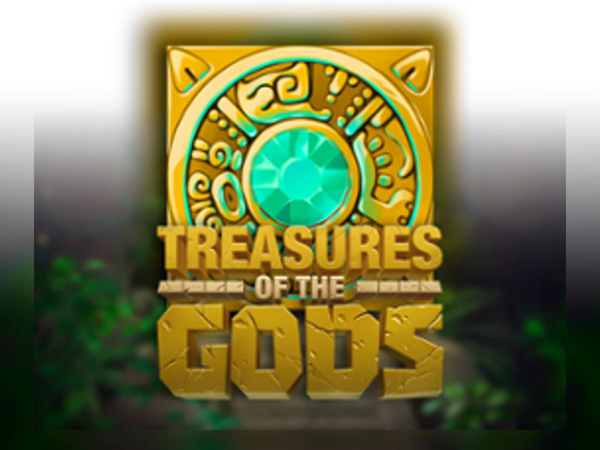 Treasures of the Gods slot game artwork