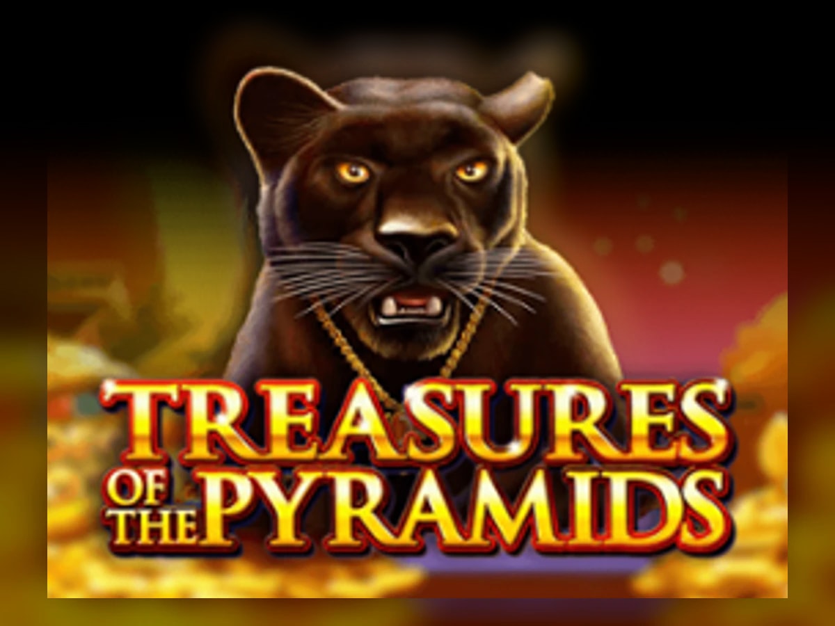 Treasures of the Pyramids slot game artwork