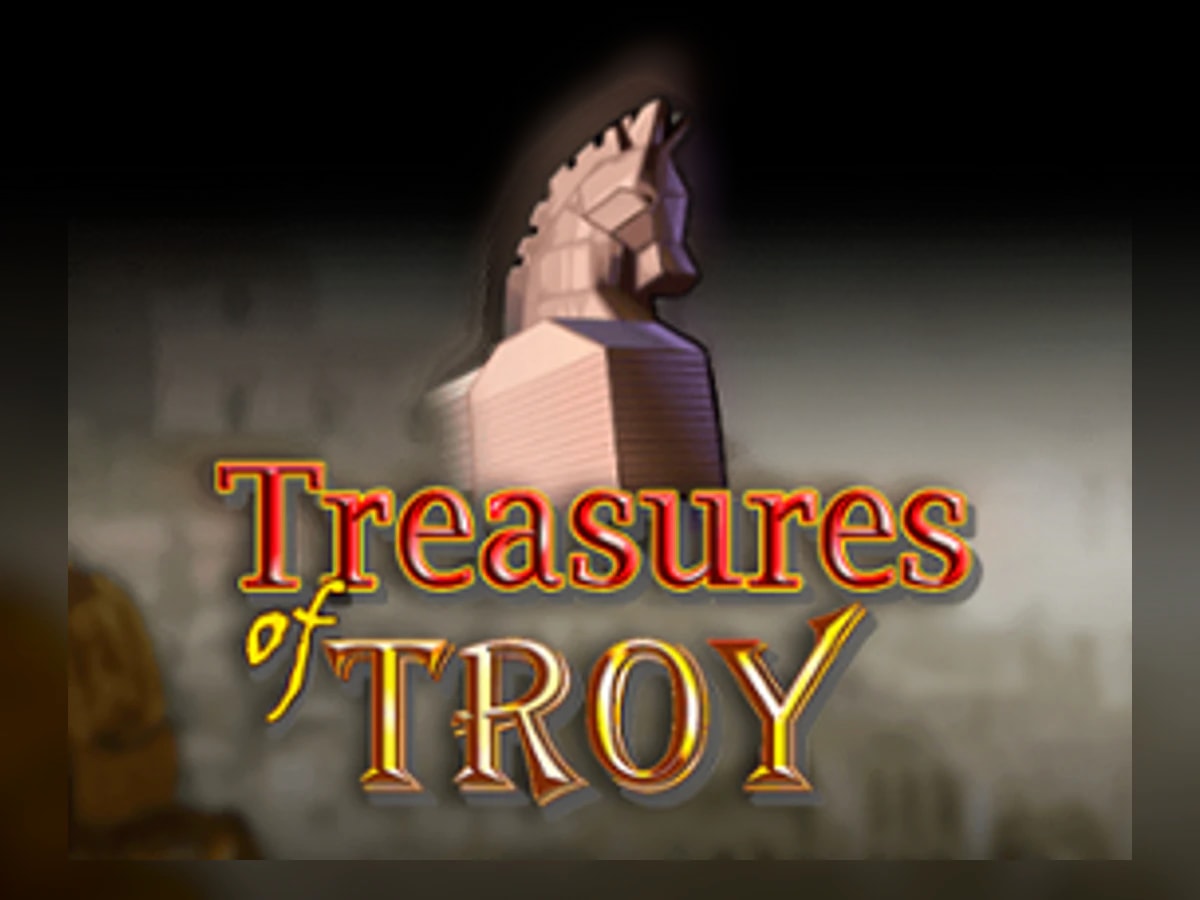 Treasures of Troy slot game artwork