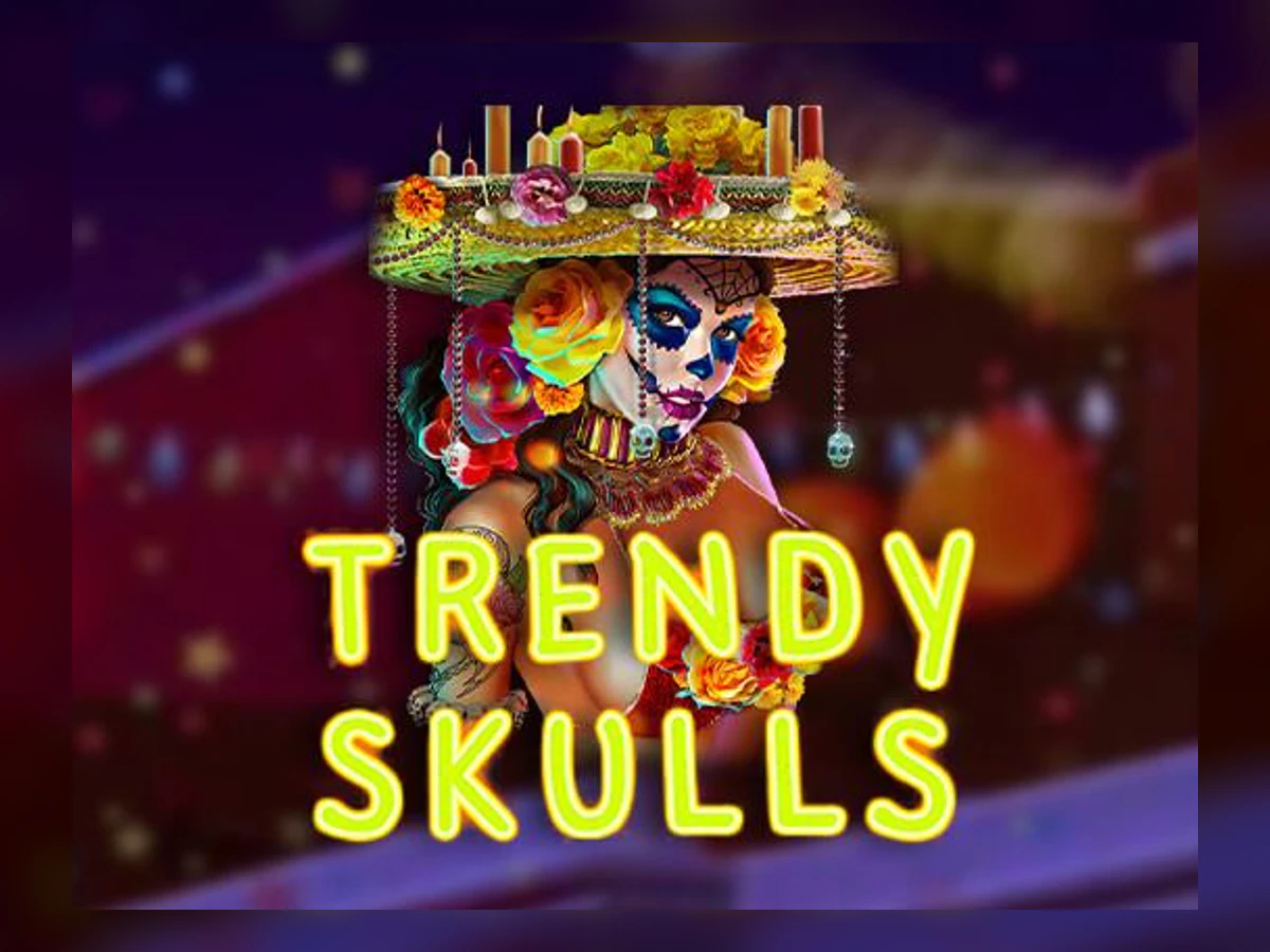 Trendy Skulls slot game artwork