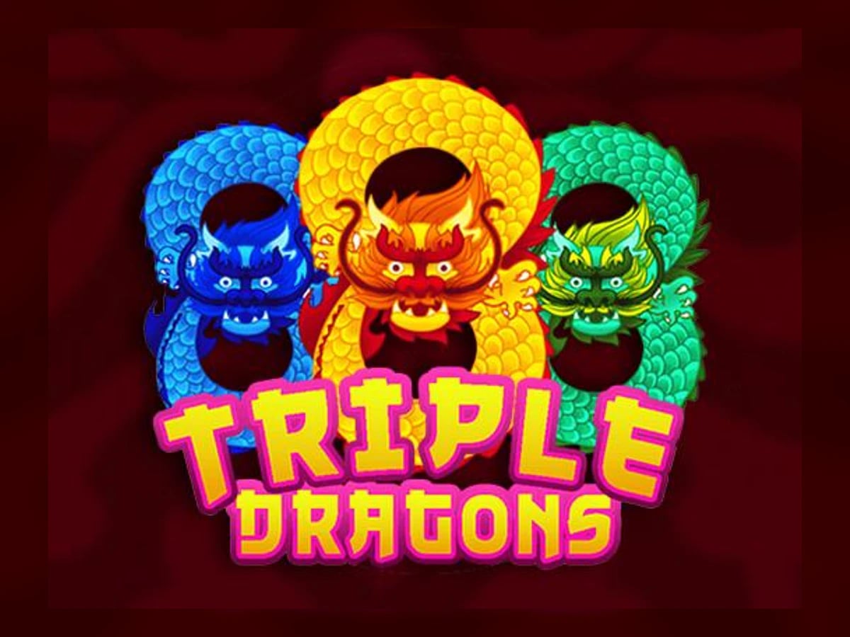 Triple Dragons slot game artwork