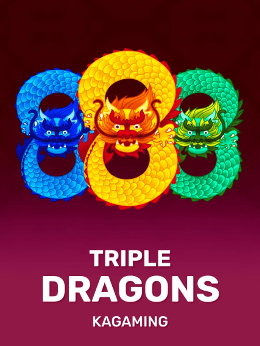 Triple Dragons slot game artwork