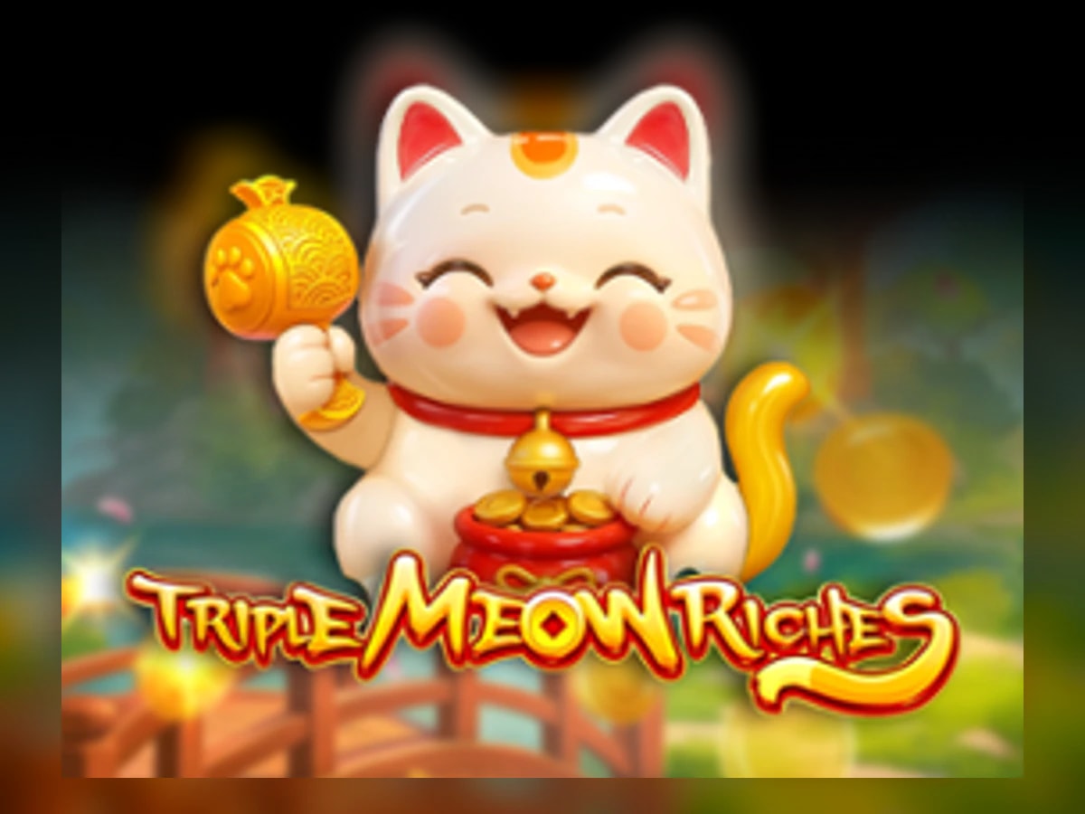 Triple Meow Riches slot game artwork