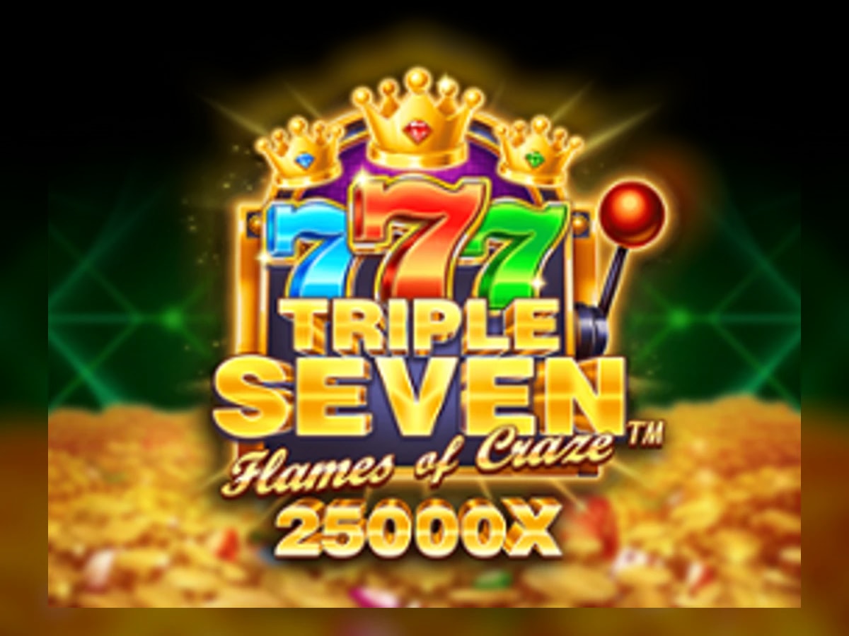 Triple Seven Flames of Craze slot game artwork