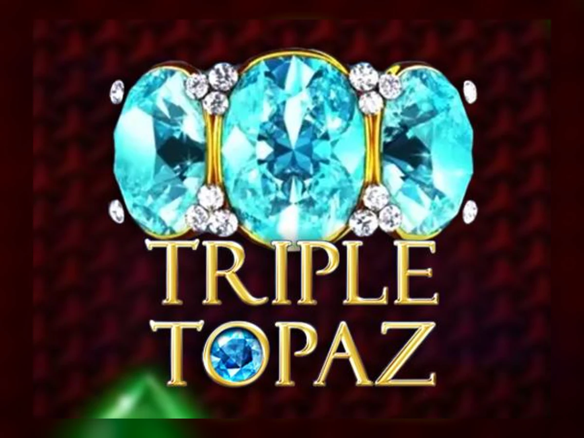 Triple Topaz slot game artwork