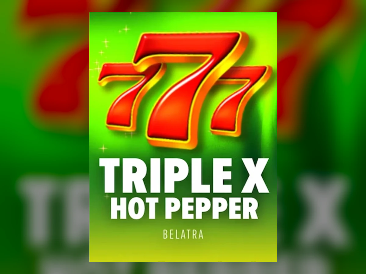 Triple X Hot Pepper slot game artwork