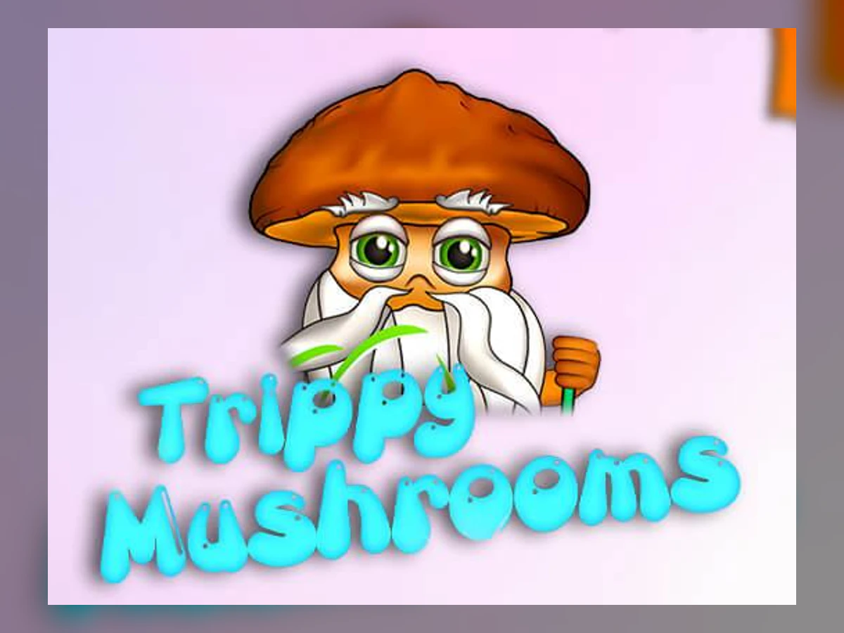 Trippy Mushrooms slot game artwork