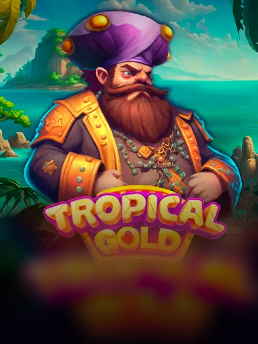 Tropical Gold slot game artwork
