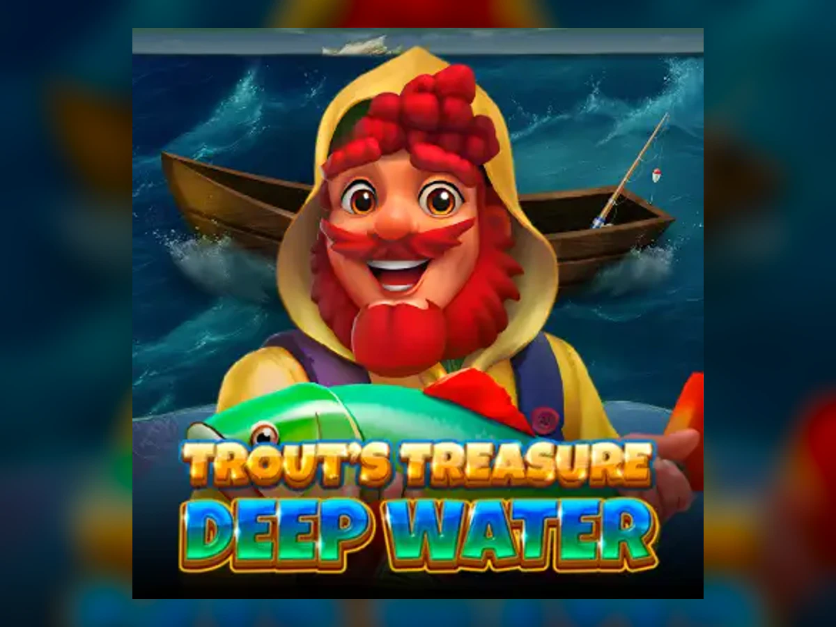 Trout's Treasure - Deep Water slot game artwork