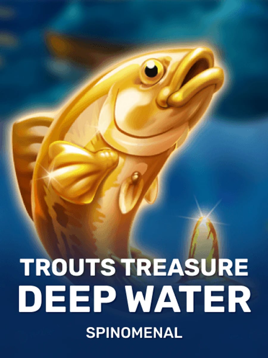 Trout's Treasure - Deep Water slot game artwork