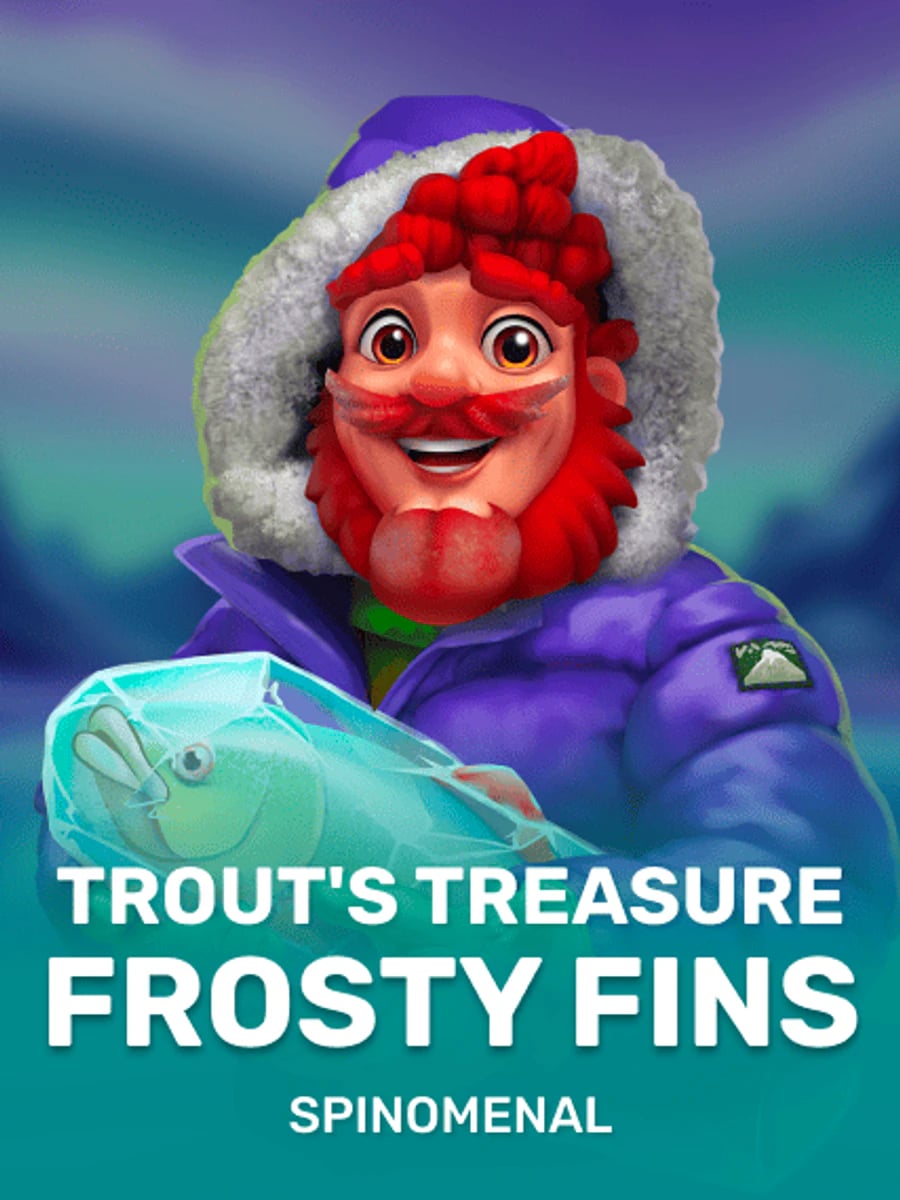 Trout's Treasure - Frosty Fins slot game artwork