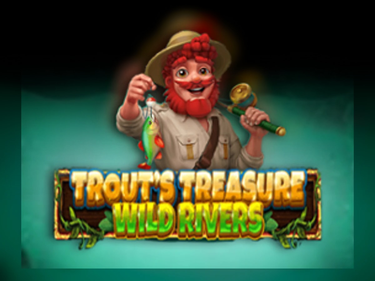 Trout's Treasure Wild Rivers slot game artwork