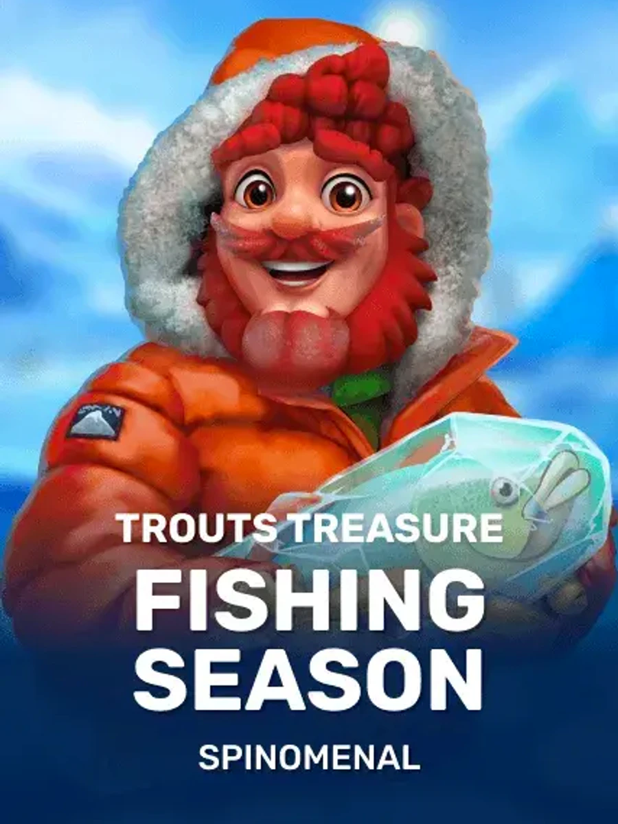 Trouts Treasure - Fishing Season slot game artwork