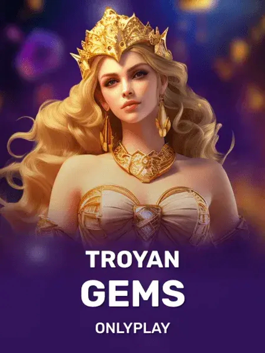 Troyan Gems slot game artwork
