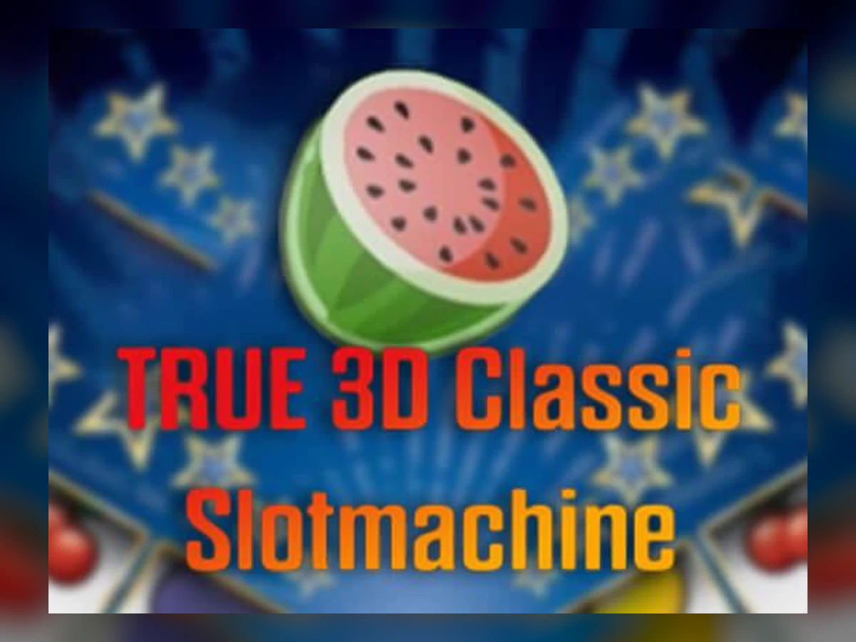 True 3D Classic Slotmachine slot game artwork