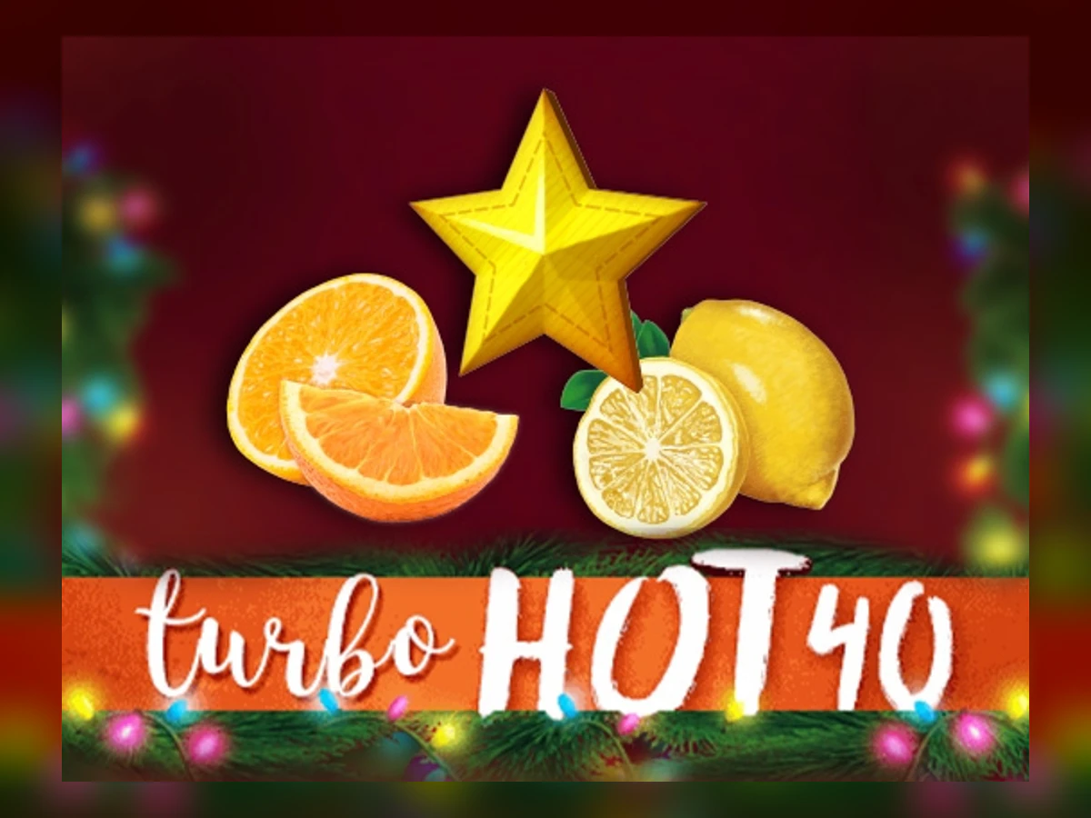 Turbo Hot 40 Christmas slot game artwork