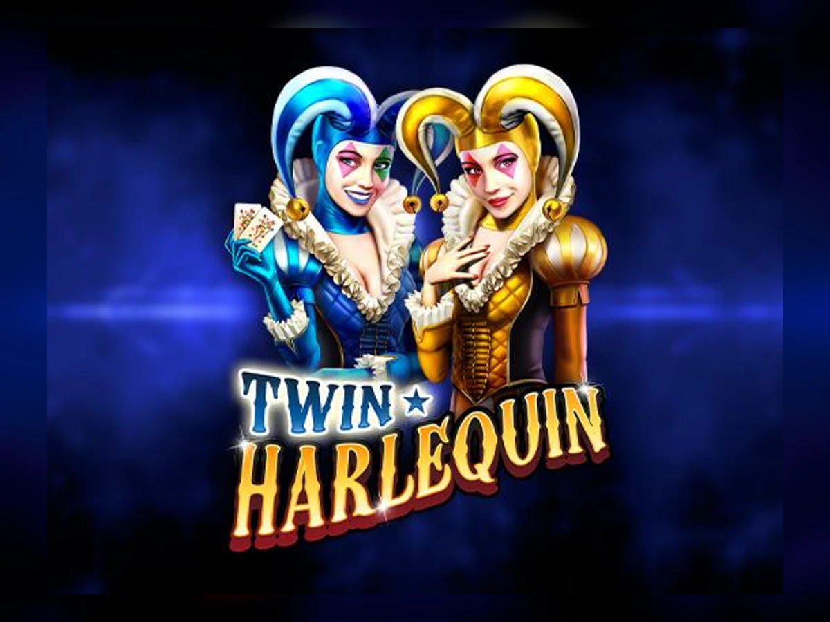 Twin Harlequin slot game artwork