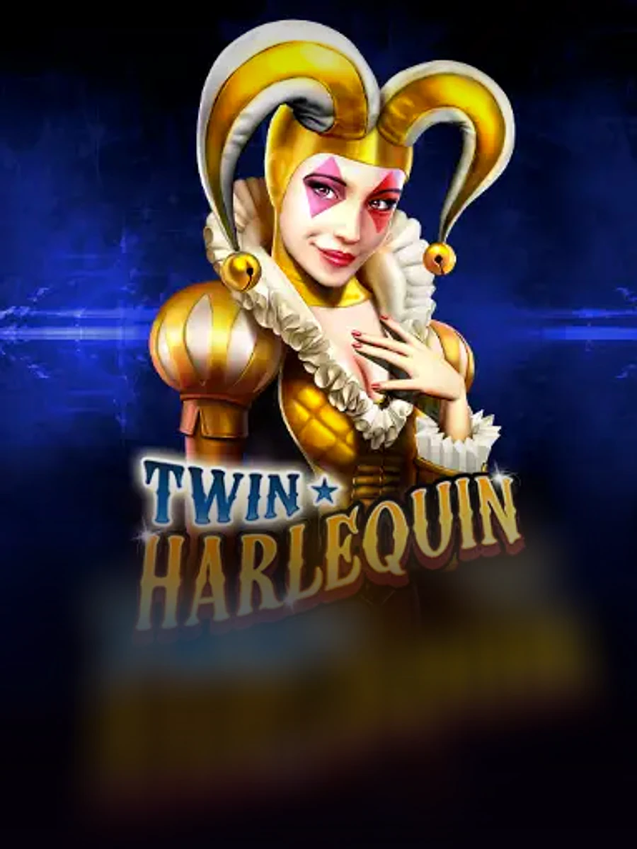 Twin Harlequin slot game artwork