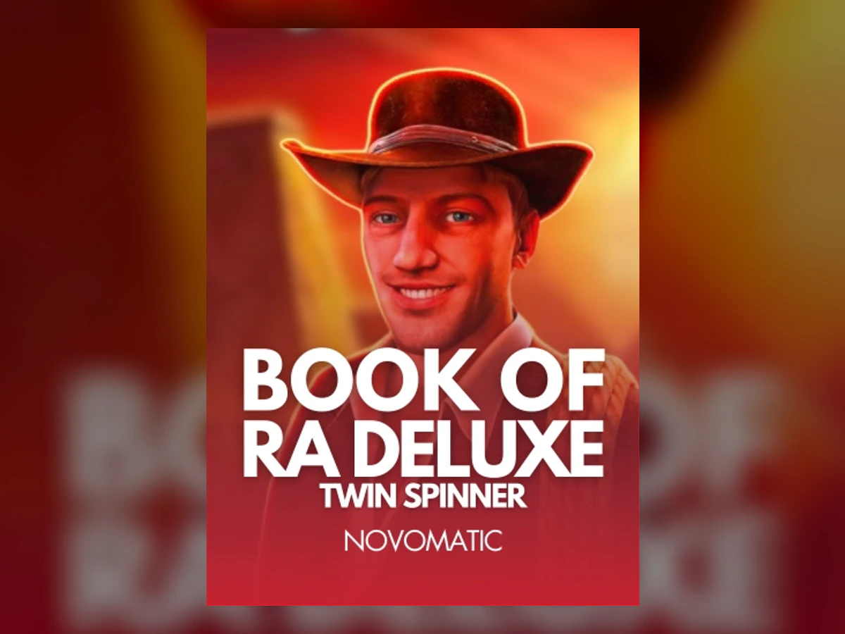 Twin Spinner Book of Ra Deluxe slot game artwork
