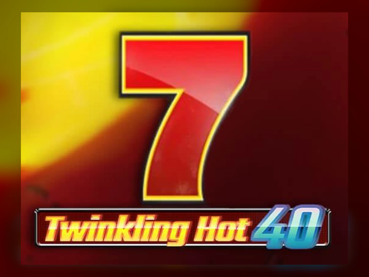 Twinkling Hot 40 slot game artwork