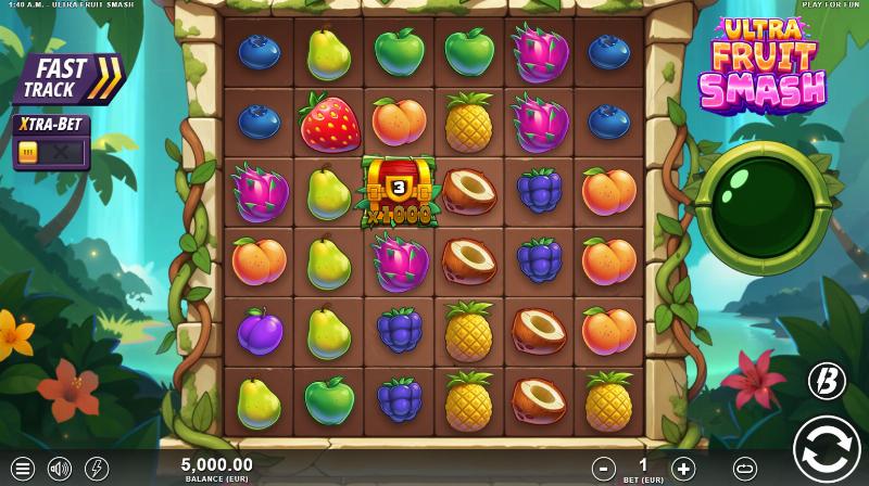 Ultra Fruit Smash slot game artwork