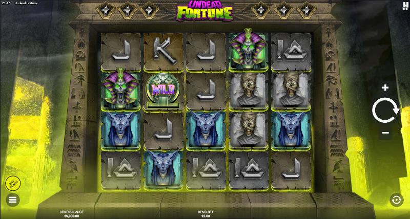 Undead Fortune slot game artwork