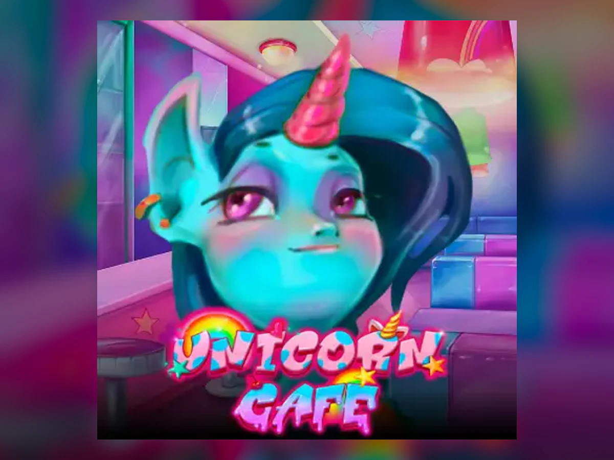 Unicorn Café slot game artwork