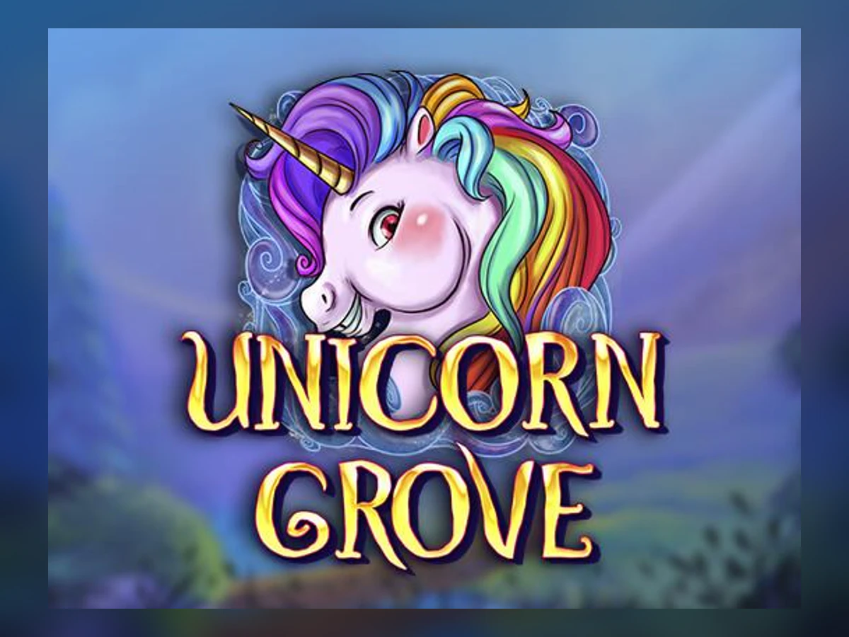 Unicorn grove slot game artwork