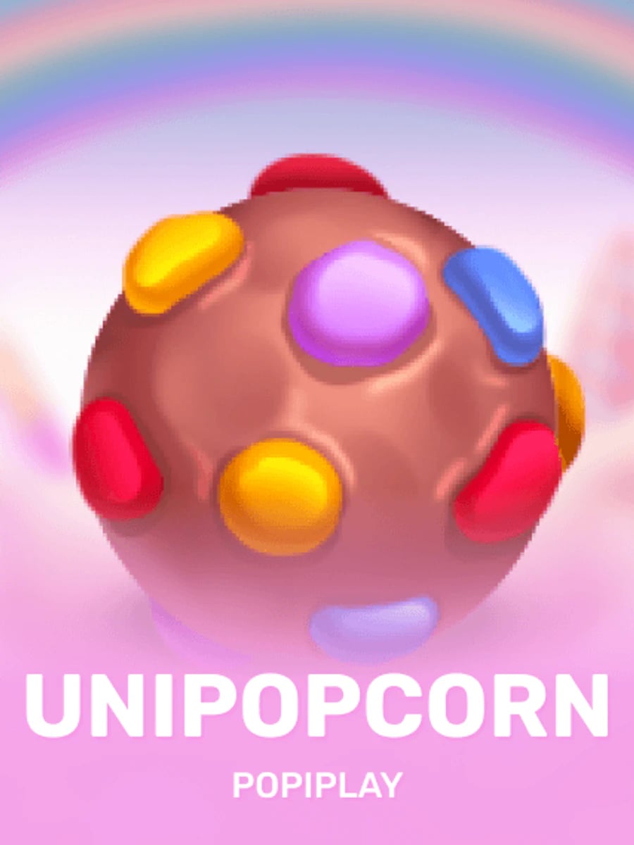 Unipopcorn slot game artwork