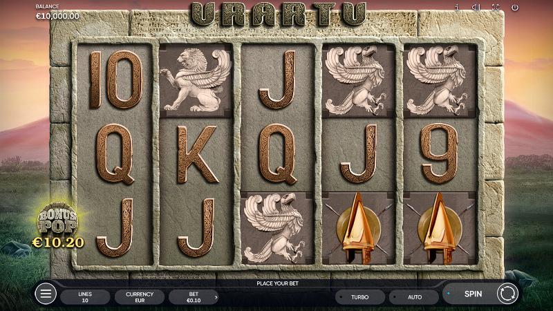 Urartu slot game artwork