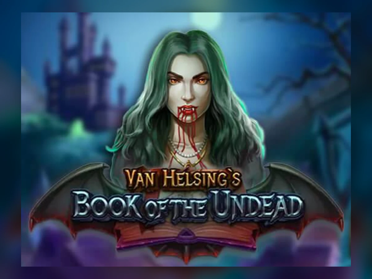 Van Helsing's Book of the Undead slot game artwork