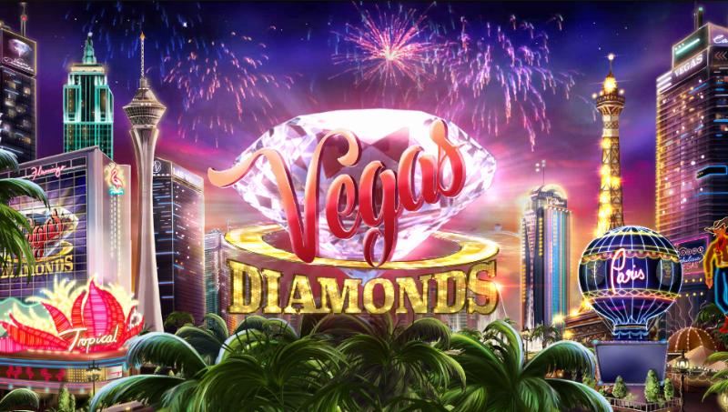 Vegas Diamonds slot game artwork
