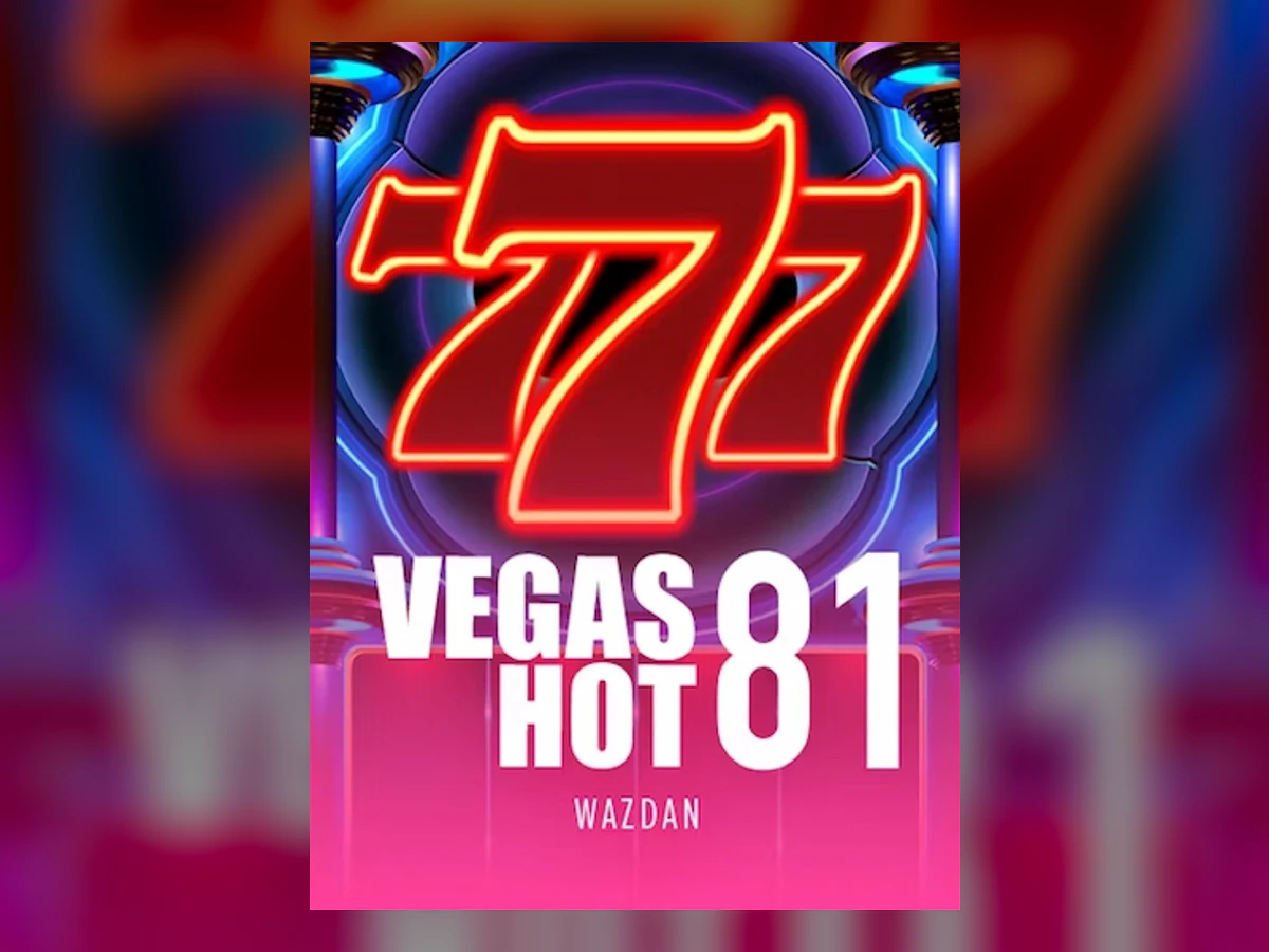 Vegas Hot 81 slot game artwork