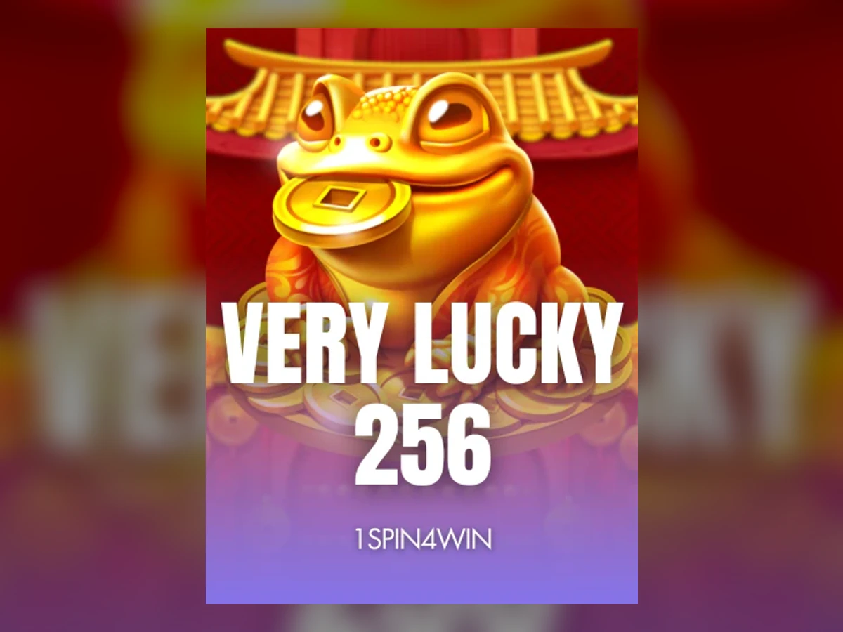 Very Lucky 256 slot game artwork
