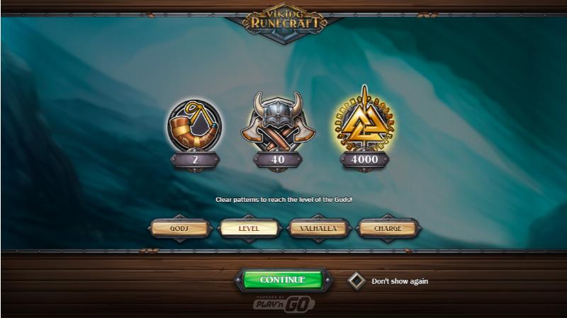 Viking Runecraft slot game artwork