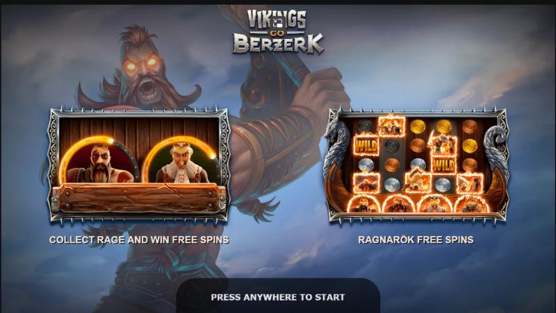 Vikings Go Berzerk slot game artwork