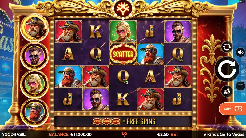 Vikings Go To Vegas slot game artwork