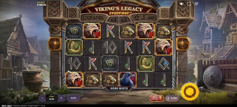 Viking’s Legacy Everyway slot game artwork