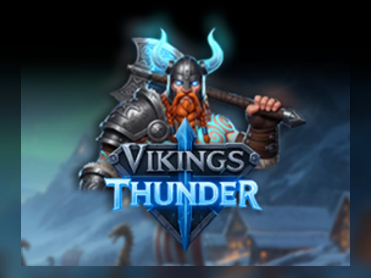 Vikings Thunder slot game artwork